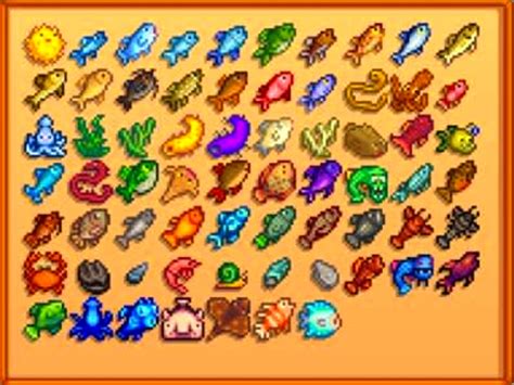 fish stardew valley collection|stardew valley complete fish collection.